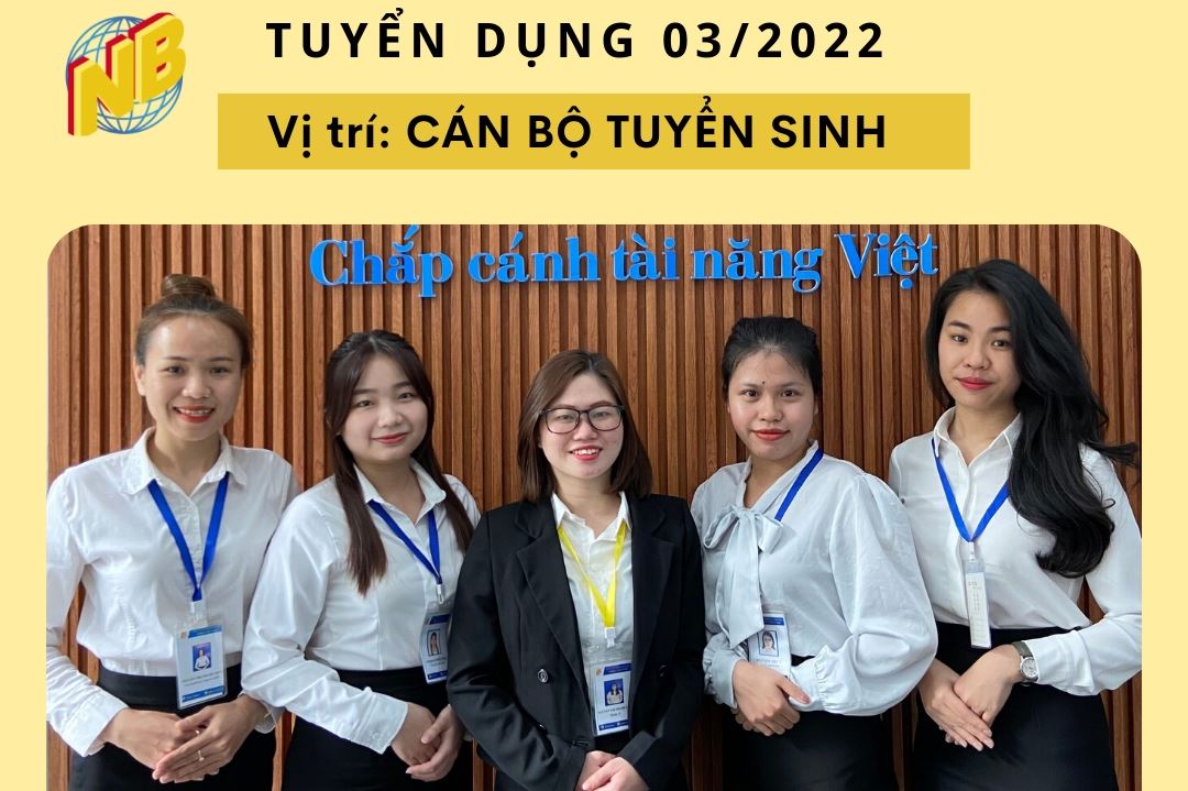 TUYỂN DỤNG THÁNG 03/2022